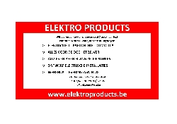 Afbeelding › Elektro Products